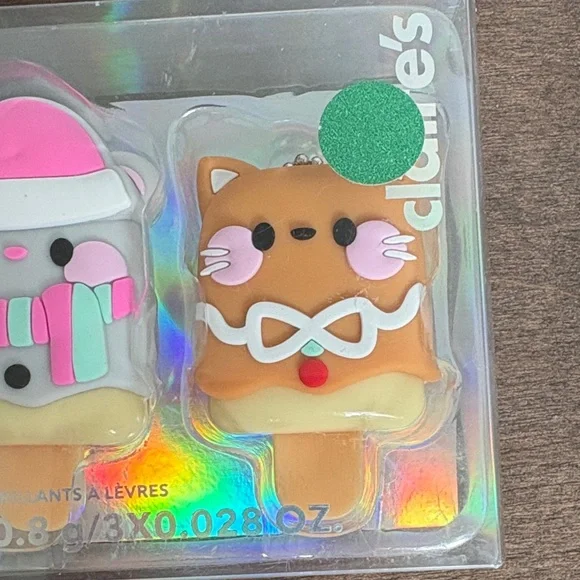 Claire's Pucker Pops Holiday Lip Gloss Trio - Picture 5 of 5